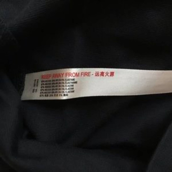 FREE PEOPLE Cami Hang Out Halter Top Black Sz XS NWOT - Picture 9 of 10